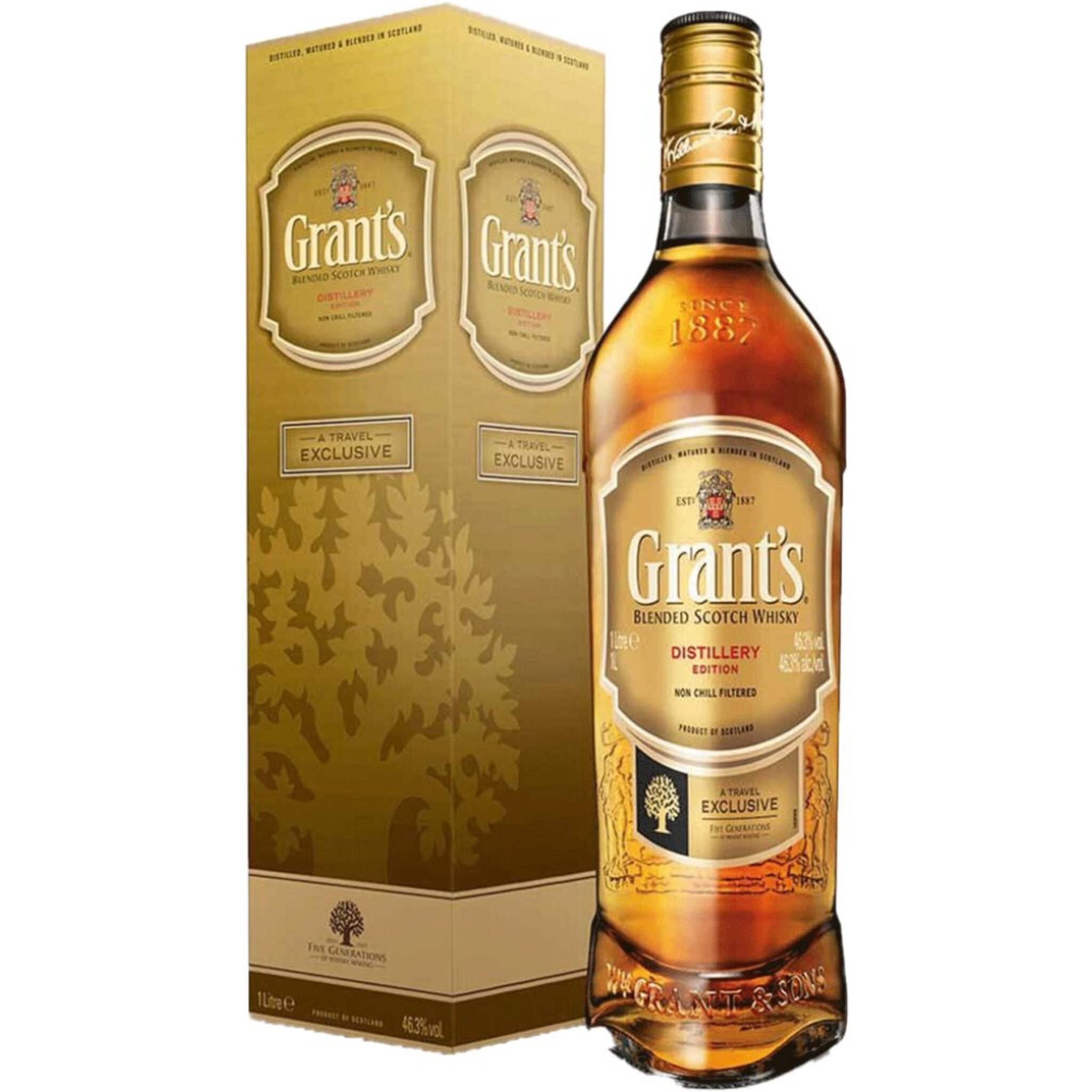 Buy Grants Distillery Edition 1L w/Gift Box at the best price