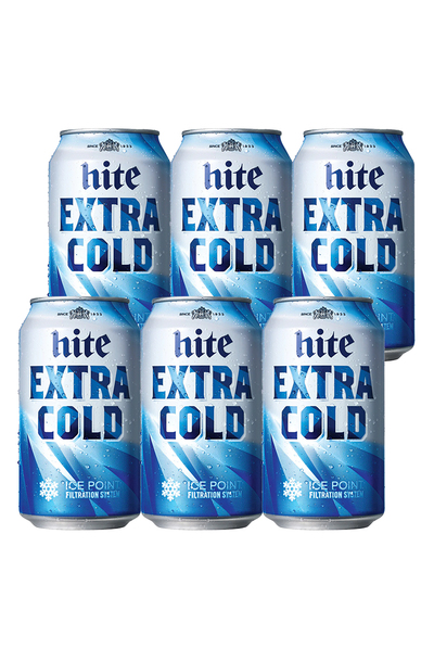 6 x Hite Beer Can Pack 355ml