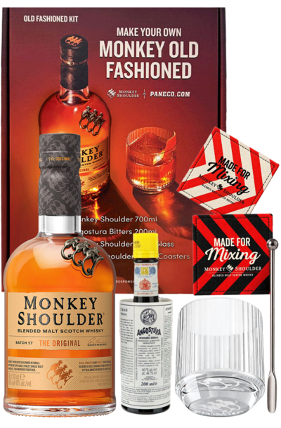 Monkey Shoulder Old Fashioned Cocktail Kit