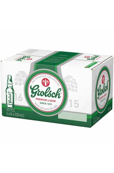 24 x Grolsch Beer Bottle Case 330ml