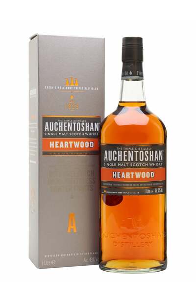 Auchentoshan  Heartwood Single 1L  With Gift Box 