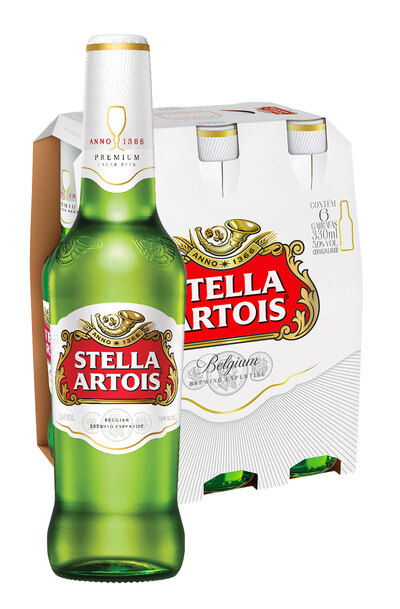 6 x Stella Artois Longneck Beer Bottle 330ml