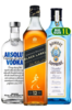 absolut-blue-750ml-johnnie-walker-black-750ml-bombay-sapphire-1000ml